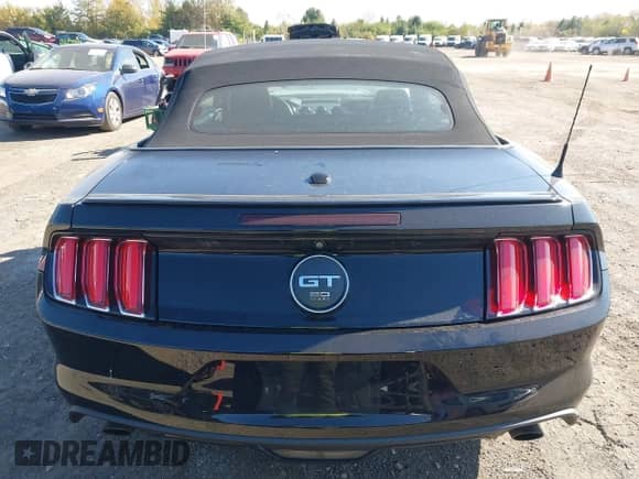 2015 Ford Mustang GT Premium with VIN 1FATP8FF1F5391017, listed as a IAAI auction lot 43528484 with 83,502 mi miles and . Bid and sale history available at DreamBid. Image 16.