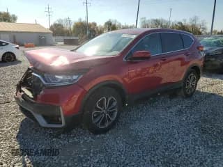 ✅ 2021 Honda CR-V EX-L • VIN: 5J6RW2H81MA014432 • Lot: 91163905. Wystawiony na Copart z przebiegiem 41 913 mil. Bezpłatny archiwum sprzedaży aukcyjnych z USA i szczegółowy raport historii pojazdu na DreamBid. Zdjęcie 1.