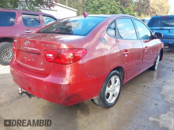 ✅ 2009 Hyundai Elantra GLS • VIN: KMHDU46D99U664791 • Lot: 43587728. Listed on IAAI with 231,809 mi. Free auction sales archive from the USA and detailed vehicle history report at DreamBid. Image 4.