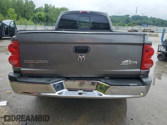 2006 Dodge Dakota SLT with VIN 1D7HW42N26S501704, listed as a Copart auction lot 57629665 with 116,183 mi miles and Salvage title. Bid and sale history available at DreamBid. Image 6.