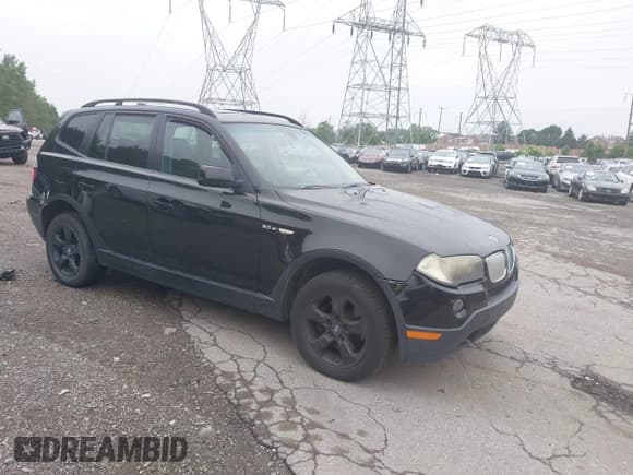 ✅ 2007 BMW X3 3.0si • VIN: WBXPC934X7WJ00352 • Lot: 42507945. Listed on IAAI with 192,000 mi. Free auction sales archive from the USA and detailed vehicle history report at DreamBid. Image 1.