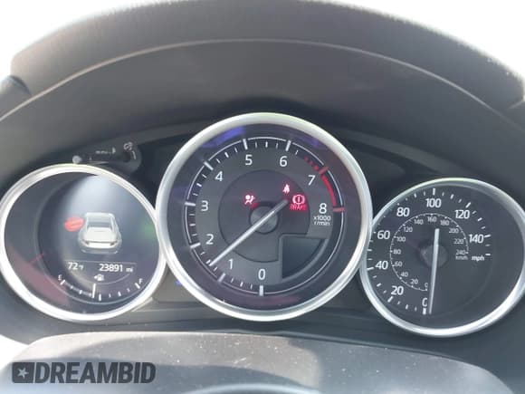 ✅ 2017 Mazda MX-5 Miata Grand Touring • VIN: JM1NDAM72H0104850 • Lot: 41995874. Listed on IAAI with 23,891 mi. Free auction sales archive from the USA and detailed vehicle history report at DreamBid. Image 7.