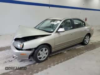 2005 Hyundai Elantra GLS z VIN KMHDN46D45U950877, wystawiony jako Copart lot #84066174 z przebiegiem 237 492 mil mil oraz Szkoda całkowita • Salvage title. Historia ofert i sprzedaży dostępna na DreamBid. Obrazek 1.