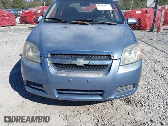 ✅ 2007 Chevrolet Aveo LS • VIN: KL1TD56637B113103 • Lot: 41706315. Wystawiony na IAAI z przebiegiem Nie podano. Bezpłatny archiwum sprzedaży aukcyjnych z USA i szczegółowy raport historii pojazdu na DreamBid. Zdjęcie 6.