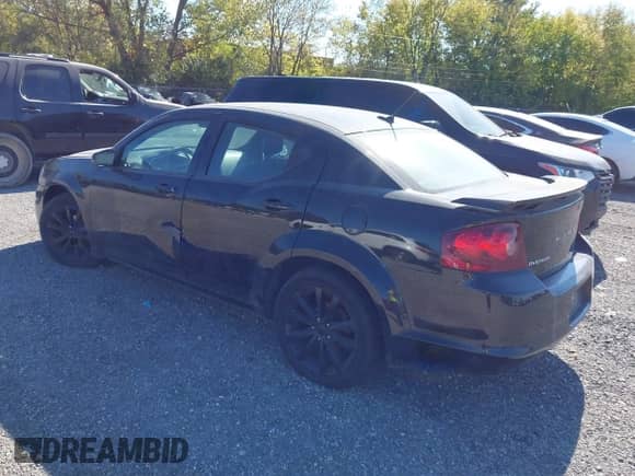 2014 Dodge Avenger SE z VIN 1C3CDZAB6EN174594, wystawiony jako IAAI lot #43474212 z przebiegiem 183 464 mil mil oraz . Historia ofert i sprzedaży dostępna na DreamBid. Obrazek 3.