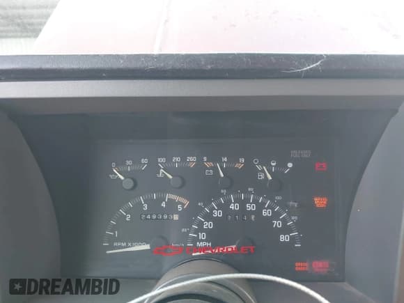 ✅ 1992 Chevrolet Silverado 1500 • VIN: 1GCDC14Z4NZ150686 • Lot: 43680100. Listed on IAAI with 249,393 mi. Free auction sales archive from the USA and detailed vehicle history report at DreamBid. Image 7.