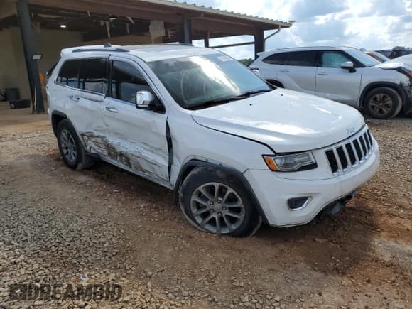✅ 2015 Jeep Grand Cherokee Limited • VIN: 1C4RJEBG5FC901108 • Lot: 68196695. Listed on Copart with 187,803 mi. Free auction sales archive from the USA and detailed vehicle history report at DreamBid. Image 4.