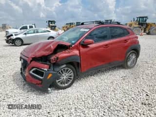 2021 Hyundai Kona SEL with VIN KM8K22AA9MU640305, listed as a Copart auction lot 69599765 with 31,962 mi miles and Salvage title. Bid and sale history available at DreamBid. Image 1.