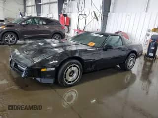 1985 Chevrolet Corvette with VIN 1G1YY0780F5122949, listed as a Copart auction lot 69648395 with Not provided miles and Salvage title. Bid and sale history available at DreamBid. Image 1.
