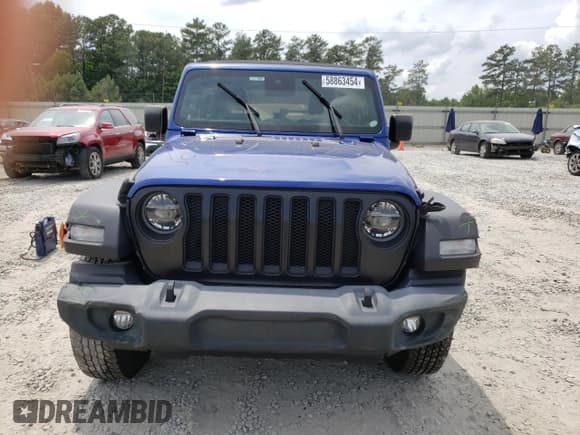 ✅ 2020 Jeep Wrangler Willys • VIN: 1C4GJXAN3LW335320 • Lot: 58863454. Listed on Copart with 31,101 mi. Free auction sales archive from the USA and detailed vehicle history report at DreamBid. Image 5.