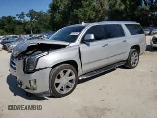✅ 2019 Cadillac Escalade ESV Luxury • VIN: 1GYS3HKJ5KR129302 • Lot: 57229125. Wystawiony na Copart z przebiegiem 181 881 mil. Bezpłatny archiwum sprzedaży aukcyjnych z USA i szczegółowy raport historii pojazdu na DreamBid. Zdjęcie 1.