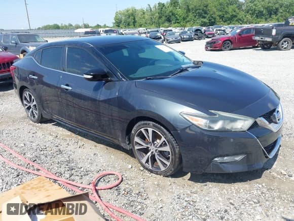 ✅ 2016 Nissan Maxima SL • VIN: 1N4AA6AP4GC426997 • Lot: 42324146. Wystawiony na IAAI z przebiegiem 209 127 mil. Bezpłatny archiwum sprzedaży aukcyjnych z USA i szczegółowy raport historii pojazdu na DreamBid. Zdjęcie 1.