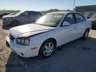 2003 Hyundai Elantra GLS z VIN KMHDN45D13U521386, wystawiony jako Copart lot #75726144 z przebiegiem 169 663 mil mil oraz Szkoda całkowita • Salvage title. Historia ofert i sprzedaży dostępna na DreamBid. Obrazek 1.