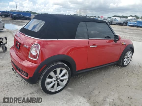 ✅ 2014 MINI Convertible S • VIN: WMWZP3C52ET707700 • Lot: 83800595. Listed on Copart with 113,605 mi. Free auction sales archive from the USA and detailed vehicle history report at DreamBid. Image 3.