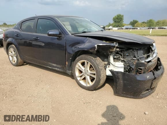 ✅ 2012 Dodge Avenger SXT • VIN: 1C3CDZCB1CN198375 • Лот: 69280784. Опубликован ранее на Copart с пробегом 160 868 миль. Бесплатный доступ к архиву аукционных продаж из США и подробный отчёт об истории автомобиля на DreamBid. Изображение 4.