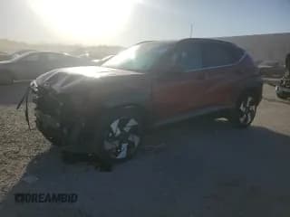 ✅ 2024 Hyundai Kona Limited • VIN: KM8HECA30RU102012 • Lot: 92615875. Listed on Copart with 38,298 mi. Free auction sales archive from the USA and detailed vehicle history report at DreamBid. Image 1.