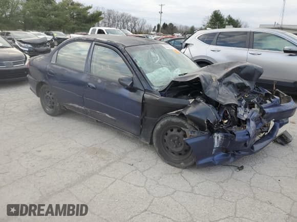 ✅ 2000 Kia Sephia • VIN: KNAFB1215Y5826418 • Lot: 82665084. Listed on Copart with Not provided. Free auction sales archive from the USA and detailed vehicle history report at DreamBid. Image 4.
