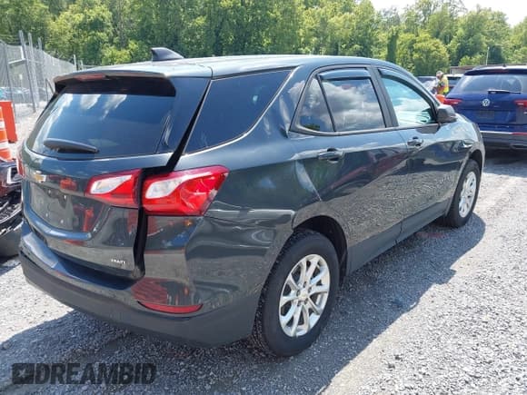 ✅ 2021 Chevrolet Equinox LS • VIN: 2GNAXSEV0M6155832 • Lot: 42981882. Listed on IAAI with 41,099 mi. Free auction sales archive from the USA and detailed vehicle history report at DreamBid. Image 4.