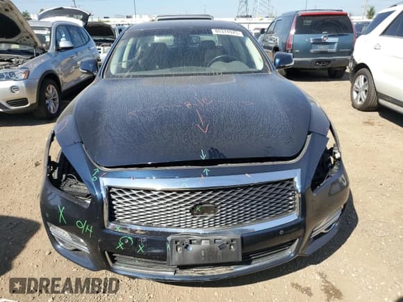 ✅ 2016 Infiniti Q70 • VIN: JN1BY1ARXGM270685 • Lot: 80374975. Listed on Copart with 93,855 mi. Free auction sales archive from the USA and detailed vehicle history report at DreamBid. Image 5.