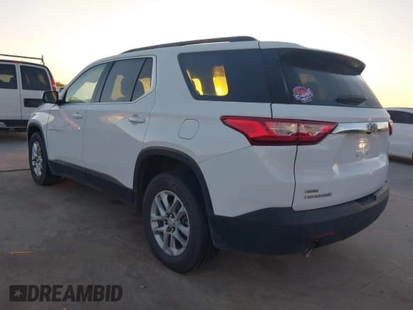 ✅ 2020 Chevrolet Traverse LT Cloth • VIN: 1GNERGKW5LJ294927 • Lot: 43381464. Listed on IAAI with 140,881 mi. Free auction sales archive from the USA and detailed vehicle history report at DreamBid. Image 3.