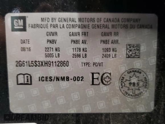 ✅ 2017 Cadillac XTS • VIN: 2G61L5S3XH9112860 • Lot: 56687905. Wystawiony na Copart z przebiegiem 48 166 mil. Bezpłatny archiwum sprzedaży aukcyjnych z USA i szczegółowy raport historii pojazdu na DreamBid. Zdjęcie 12.