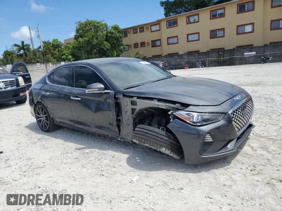 ✅ 2019 Genesis G70 Sport • VIN: KMTG24LA6KU034865 • Lot: 55304455. Wystawiony na Copart z przebiegiem 57 087 mil. Bezpłatny archiwum sprzedaży aukcyjnych z USA i szczegółowy raport historii pojazdu na DreamBid. Zdjęcie 4.