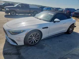 ✅ 2023 Mercedes-Benz SL 43 AMG • VIN: W1KVK5AB1PF018193 • Лот: 68992065. Опубликован ранее на Copart с пробегом 18 755 миль. Бесплатный доступ к архиву аукционных продаж из США и подробный отчёт об истории автомобиля на DreamBid. Изображение 1.