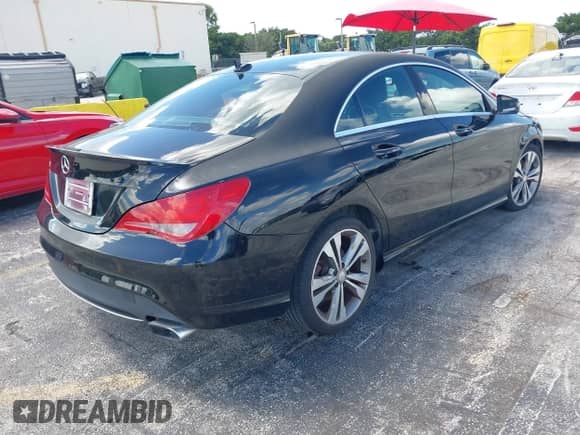2015 Mercedes-Benz CLA 250 with VIN WDDSJ4EB0FN167337, listed as a IAAI auction lot 43374883 with 168,120 mi miles and . Bid and sale history available at DreamBid. Image 4.