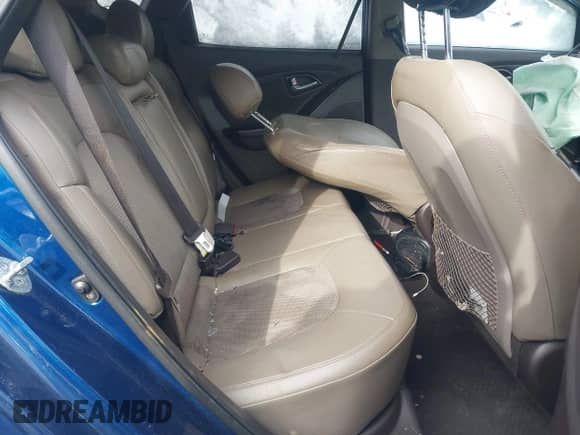 2014 Hyundai Tucson Limited with VIN KM8JUCAG1EU923895, listed as a IAAI auction lot 43296605 with 259,486 mi miles and . Bid and sale history available at DreamBid. Image 8.