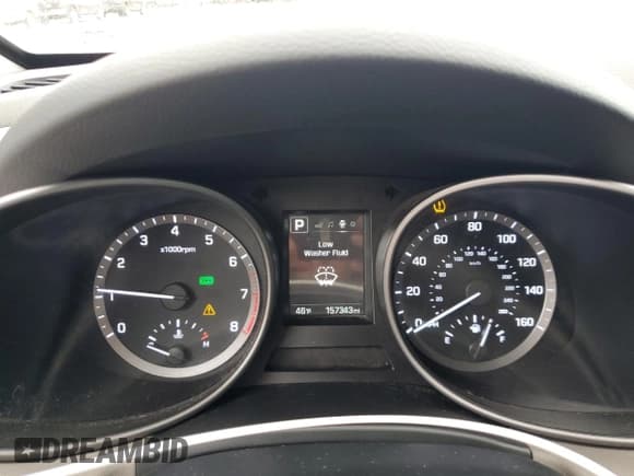 ✅ 2017 Hyundai Santa Fe 2.4L • VIN: 5NMZT3LB9HH022135 • Lot: 87491075. Listed on Copart with 157,343 mi. Free auction sales archive from the USA and detailed vehicle history report at DreamBid. Image 9.