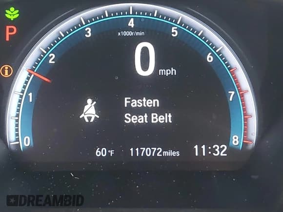 ✅ 2018 Honda Civic EX-T • VIN: JHMFC1F30JX028784 • Lot: 43709664. Listed on IAAI with 117,072 mi. Free auction sales archive from the USA and detailed vehicle history report at DreamBid. Image 15.