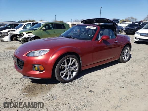 ✅ 2014 Mazda MX-5 Miata Grand Touring • VIN: JM1NC2PF6E0236145 • Лот: 48206175. Опубликован ранее на Copart с пробегом 44 640 миль. Бесплатный доступ к архиву аукционных продаж из США и подробный отчёт об истории автомобиля на DreamBid. Изображение 1.