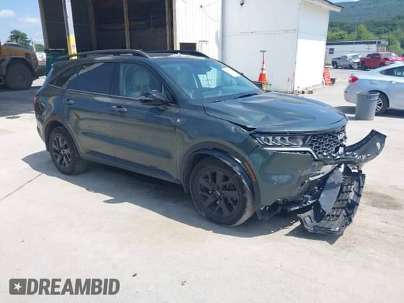 2022 Kia Sorento X-Line S z VIN 5XYRLDLC7NG148434, wystawiony jako IAAI lot #42958663 z przebiegiem 34 462 mil mil oraz . Historia ofert i sprzedaży dostępna na DreamBid. Obrazek 1.