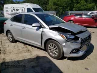 2022 Hyundai Accent SEL z VIN 3KPC24A67NE189827, wystawiony jako Copart lot #56940684 z przebiegiem 19 071 mil mil oraz Szkoda całkowita • Salvage title. Historia ofert i sprzedaży dostępna na DreamBid. Obrazek 4.