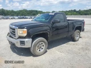 ✅ 2014 GMC Sierra 1500 • VIN: 1GTN2TEH1EZ407389 • Лот: 65768985. Опубликован ранее на Copart с пробегом 135 537 миль. Бесплатный доступ к архиву аукционных продаж из США и подробный отчёт об истории автомобиля на DreamBid. Изображение 1.