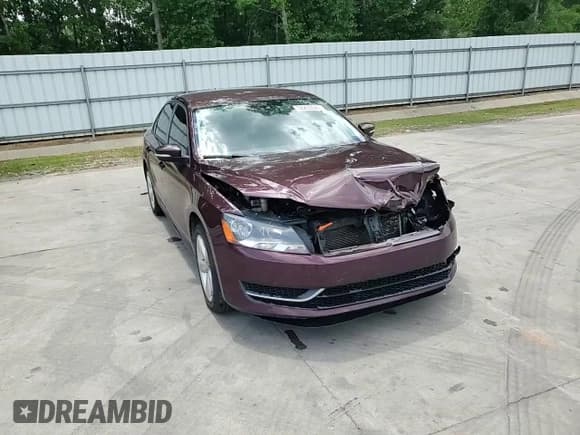 ✅ 2013 Volkswagen Passat S • VIN: 1VWAP7A35DC032218 • Lot: 56232645. Listed on Copart with 222,722 mi. Free auction sales archive from the USA and detailed vehicle history report at DreamBid. Image 13.