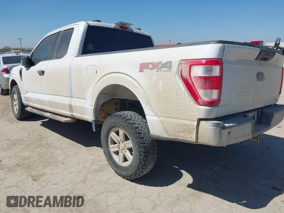 ✅ 2022 Ford F-150 XL • VIN: 1FTEX1EP4NKE18604 • Lot: 41781529. Listed on IAAI with Not provided. Free auction sales archive from the USA and detailed vehicle history report at DreamBid. Image 3.
