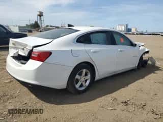 2022 Chevrolet Malibu LS with VIN 1G1ZB5ST2NF209727, listed as a Copart auction lot 80085145 with Not provided miles and Clean title. Bid and sale history available at DreamBid. Image 3.