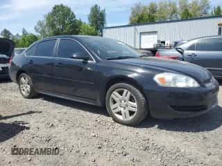 2014 Chevrolet Impala LT with VIN 2G1WB5E31E1151454, listed as a Copart auction lot 57408655 with 172,206 mi miles and Salvage title. Bid and sale history available at DreamBid. Image 4.