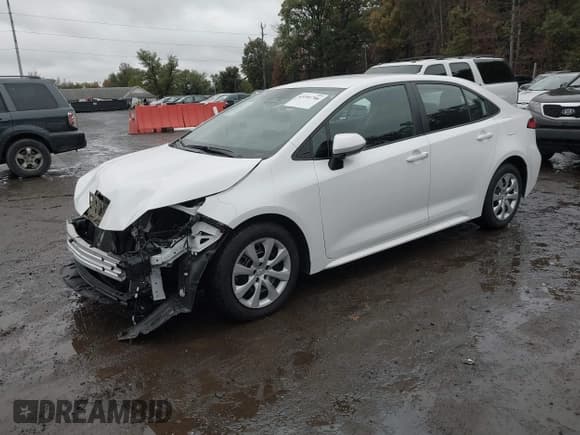 ✅ 2024 Toyota Corolla LE • VIN: 5YFB4MDE5RP114508 • Lot: 43391786. Wystawiony na IAAI z przebiegiem 45 569 mil. Bezpłatny archiwum sprzedaży aukcyjnych z USA i szczegółowy raport historii pojazdu na DreamBid. Zdjęcie 2.