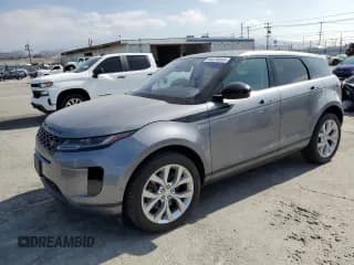 ✅ 2020 Land Rover Range Rover Evoque SE • VIN: SALZP2FXXLH040393 • Lot: 84620545. Listed on Copart with 54,243 mi. Free auction sales archive from the USA and detailed vehicle history report at DreamBid. Image 1.