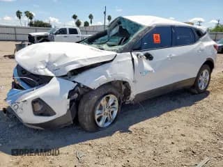 ✅ 2020 Chevrolet Blazer LT • VIN: 3GNKBBRAXLS703829 • Лот: 84212645. Опубликован ранее на Copart с пробегом Не указан. Бесплатный доступ к архиву аукционных продаж из США и подробный отчёт об истории автомобиля на DreamBid. Изображение 1.