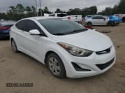✅ 2016 Hyundai Elantra SE • VIN: 5NPDH4AE1GH713563 • Lot: 91937245. Listed on Copart with 104,683 mi. Free auction sales archive from the USA and detailed vehicle history report at DreamBid. Image 4.