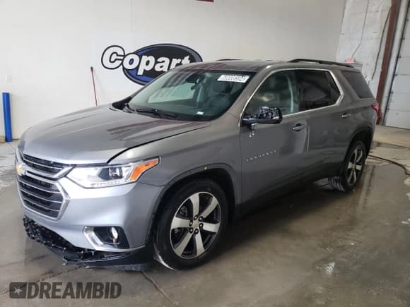 ✅ 2021 Chevrolet Traverse LT • VIN: 1GNEVHKW0MJ163892 • Lot: 68008594. Wystawiony na Copart z przebiegiem 78 566 mil. Bezpłatny archiwum sprzedaży aukcyjnych z USA i szczegółowy raport historii pojazdu na DreamBid. Zdjęcie 1.