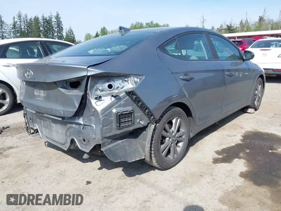 2018 Hyundai Elantra Value Edition with VIN KMHD84LF3JU498623, listed as a IAAI auction lot 42125426 with 139,751 mi miles and . Bid and sale history available at DreamBid. Image 4.