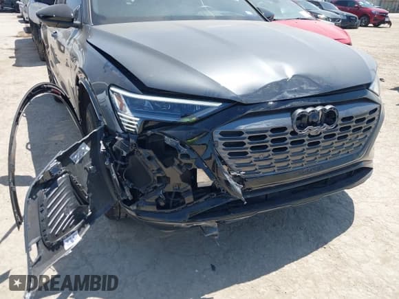 ✅ 2024 Audi Q8 e-tron Prestige • VIN: WA16ABGE0RB038196 • Лот: 41976431. Опубликован ранее на IAAI с пробегом 14 163 миль. Бесплатный доступ к архиву аукционных продаж из США и подробный отчёт об истории автомобиля на DreamBid. Изображение 6.