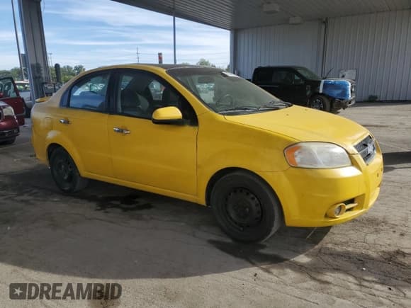 ✅ 2009 Chevrolet Aveo 2LT • VIN: KL1TG56E89B315209 • Lot: 81986725. Listed on Copart with Not provided. Free auction sales archive from the USA and detailed vehicle history report at DreamBid. Image 4.