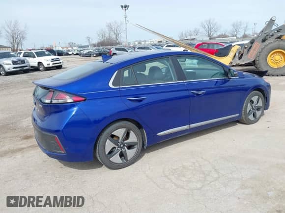 2022 Hyundai Ioniq Limited с VIN KMHC05LC2NU273680, выставлен на аукционе IAAI как лот 41864950 с пробегом 35 445 миль миль и . История ставок и продаж доступна на DreamBid. Изображение 4.