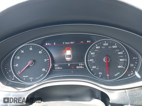 ✅ 2017 Audi A6 Premium Plus • VIN: WAUG8AFC2HN123907 • Lot: 42609849. Listed on IAAI with 80,349 mi. Free auction sales archive from the USA and detailed vehicle history report at DreamBid. Image 7.