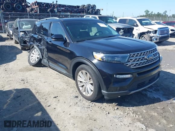 ✅ 2022 Ford Explorer Limited • VIN: 1FMSK7FH2NGB78950 • Lot: 42017269. Wystawiony na IAAI z przebiegiem 42 123 mil. Bezpłatny archiwum sprzedaży aukcyjnych z USA i szczegółowy raport historii pojazdu na DreamBid. Zdjęcie 1.